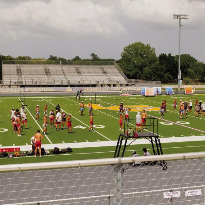 Major Leaguers of Marching Band Stay Over in LG for Some Practice