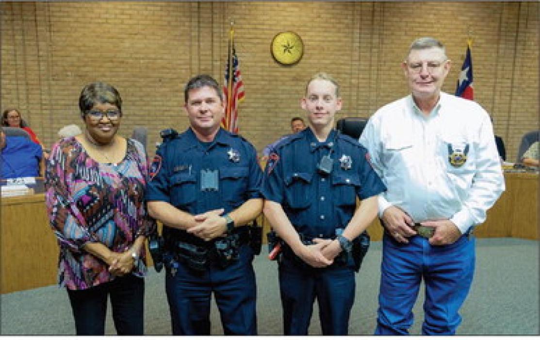 New Officers Introduced to City Council