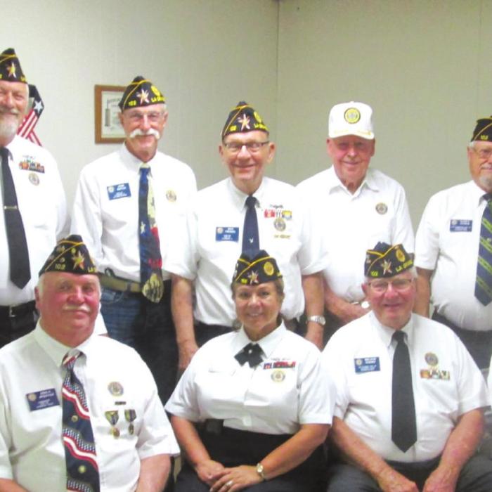 New American Legion Officers Installed