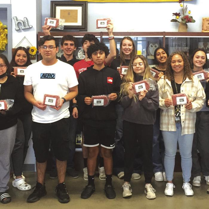 SISD (back row, from left): Sandi Warnken/NVCW, Adam Thompson, Evelyn Nieves, Nathan Olsovsky, Graylen Adams, Brooke Redding, Vidhi Modi, Lil Hilscher/NVCW, Rilee Sanchez, (front) Zoey Vela, Georgia Corona, Ricardo Rodriguez, Yahir Hernandez, Emily Pesl, Kieryn Admas, Haylie Goode, Alfonso Isidoro.