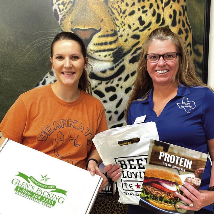 LGISD: Teacher Kamdyn Dandignac and Tanya Schindler/NVCW.
