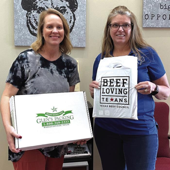 RTC: Principal RaChelle Kuecker and Tanya Schindler/NVCW president.