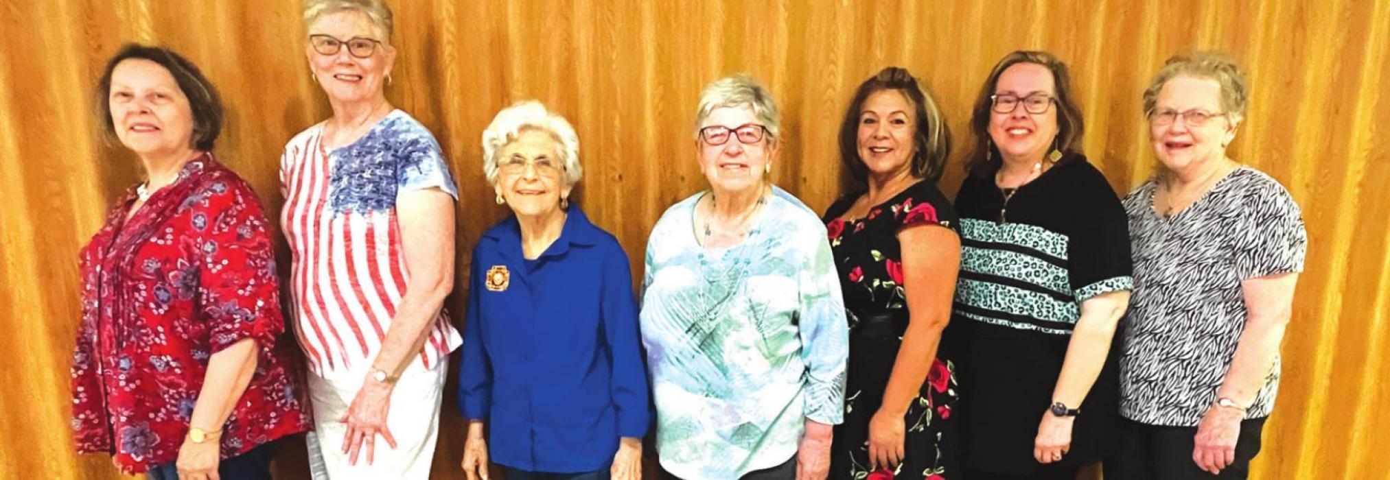 VFW Auxiliary Installs New Officers
