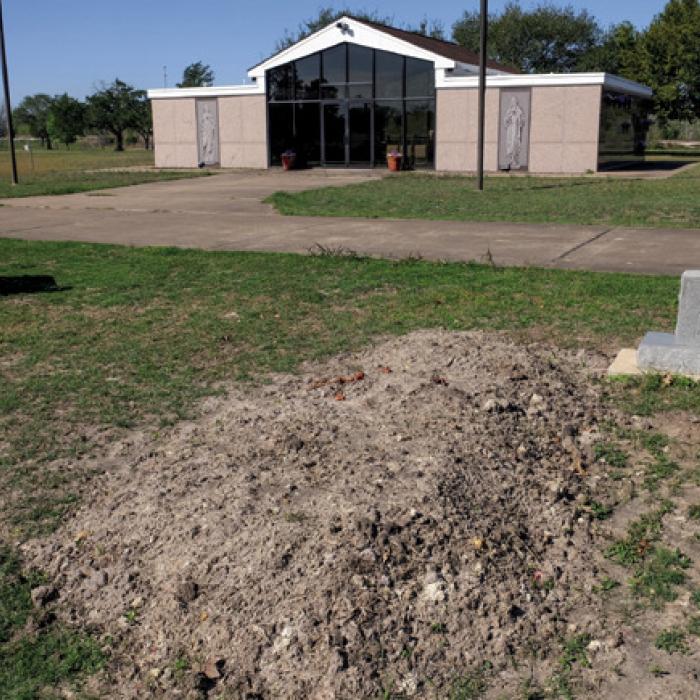 The Texas Rangers exhumed the body of Rowena Wilkinson Zapalac from her grave site in Flatonia’s Sacred Heart Catholic Cemetery back in January.
