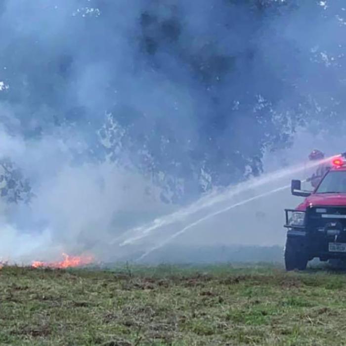O’Quinn Grass Fire Sunday