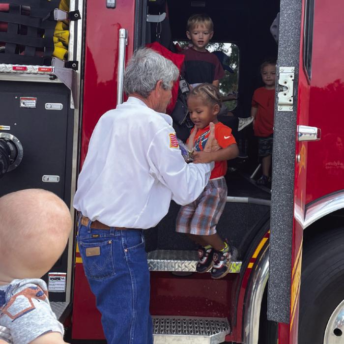 Truck Touch Event Held at St. James