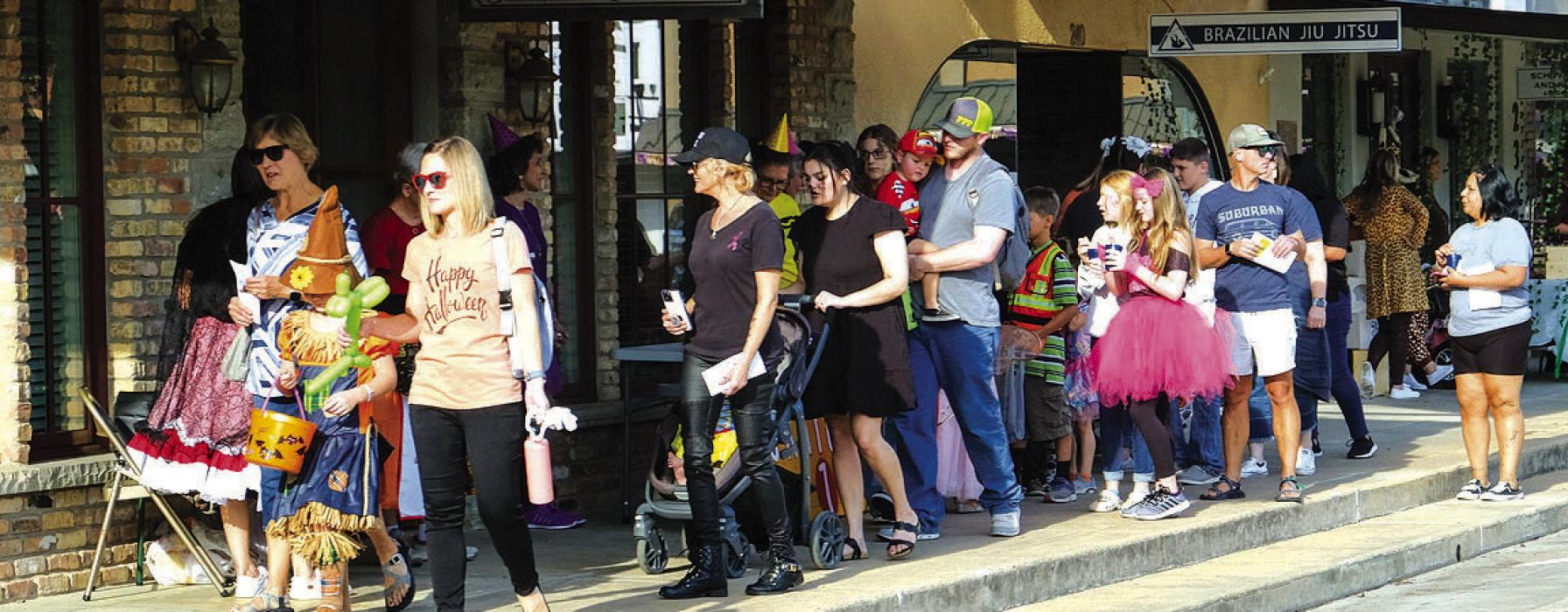 Parents and kids from La Grange and across the area came to the Courthouse Square on Monday for Main Street’s annual Trick-or-Treat on the Square for Halloween.