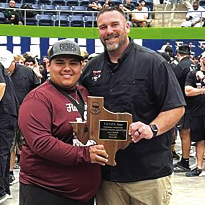 Flatonia’s Taden Alvarado Wins State Powerlifting Title