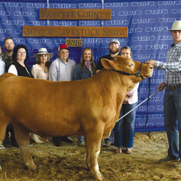 2026 Fayette County Junior Livestock Show Grand Champions