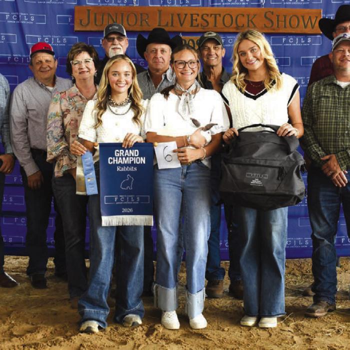 2026 Fayette County Junior Livestock Show Grand Champions