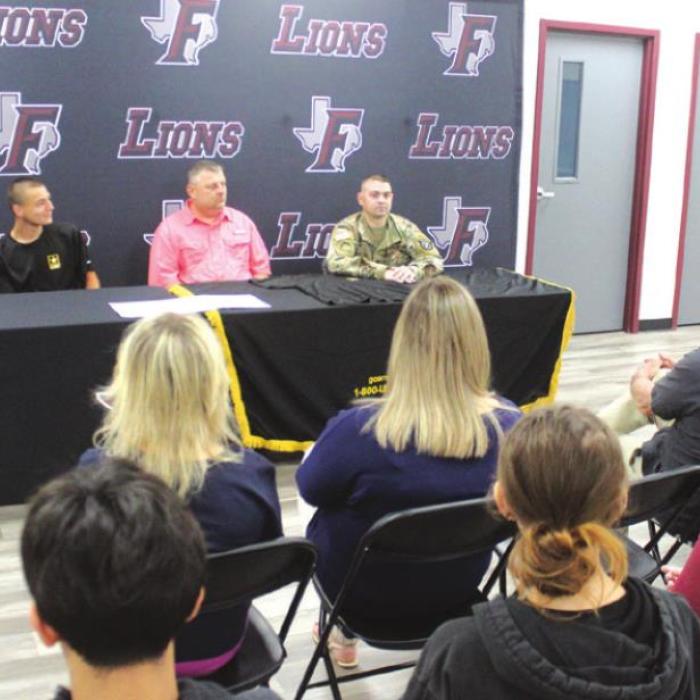 Vasut’s Army Enlistment Celebrated at Fayetteville