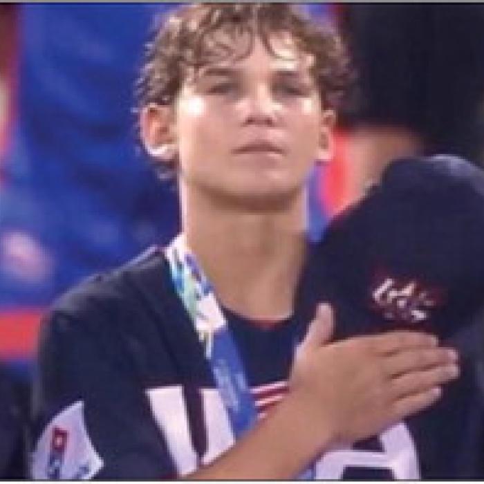 Flatonia incoming 7th grader Boston Targac helped his team win a Gold Medal at the World 12-Under Baseball Championship with Team USA in Taiwan last week.