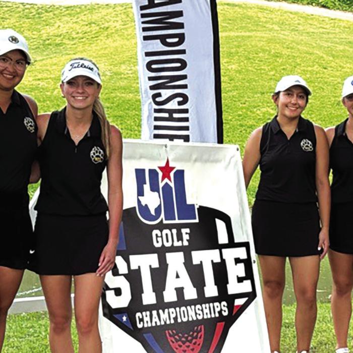 The Round Top-Carmine girls golf team made the program’s first-ever trip to the girls golf tournament a memorable one, by tying for fifth place as a team, shooting a two-day combined 845 at Crystal Falls Golf Club last week . Angelica le Bouef led the way for the Cubettes with a two-day 188, which placed her 10th. Avery Nelius shot a 211, Alin Soto a 222, Makayla Smith a 224, and Caydan Nelius a 240.