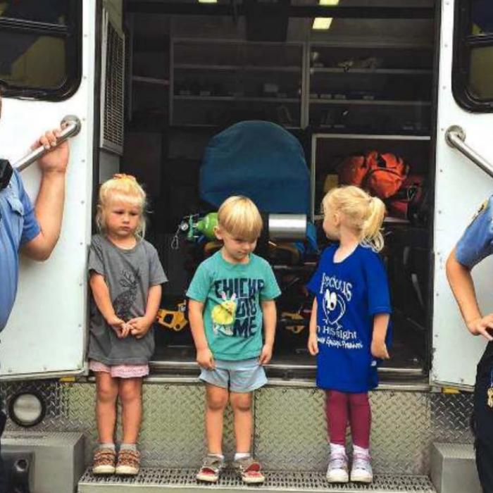 Preschoolers Meet Community Helpers