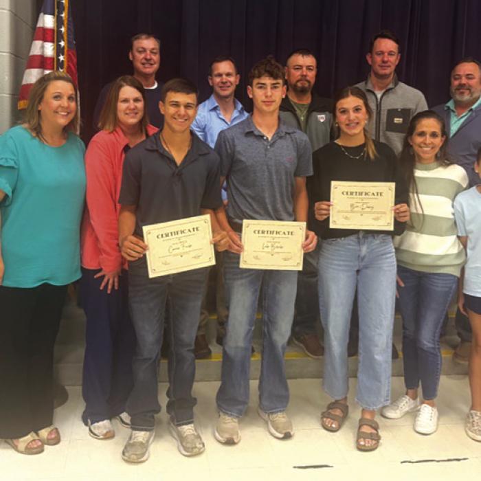 RT-C ISD School Board Recognizes Student Achievements at April Board Meeting