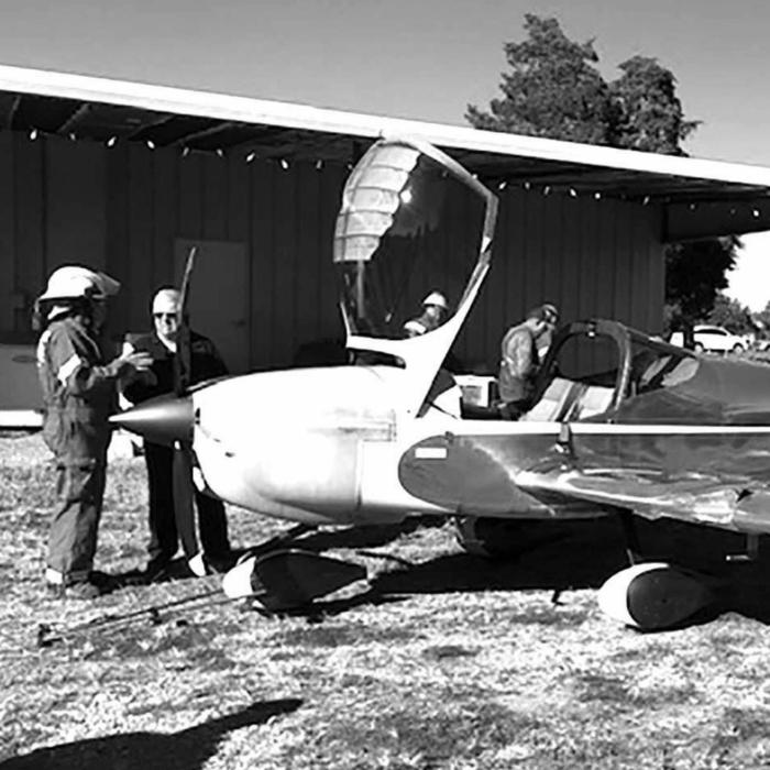 Plane Lands on Highway 290