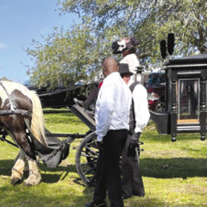 Helping During Funeral