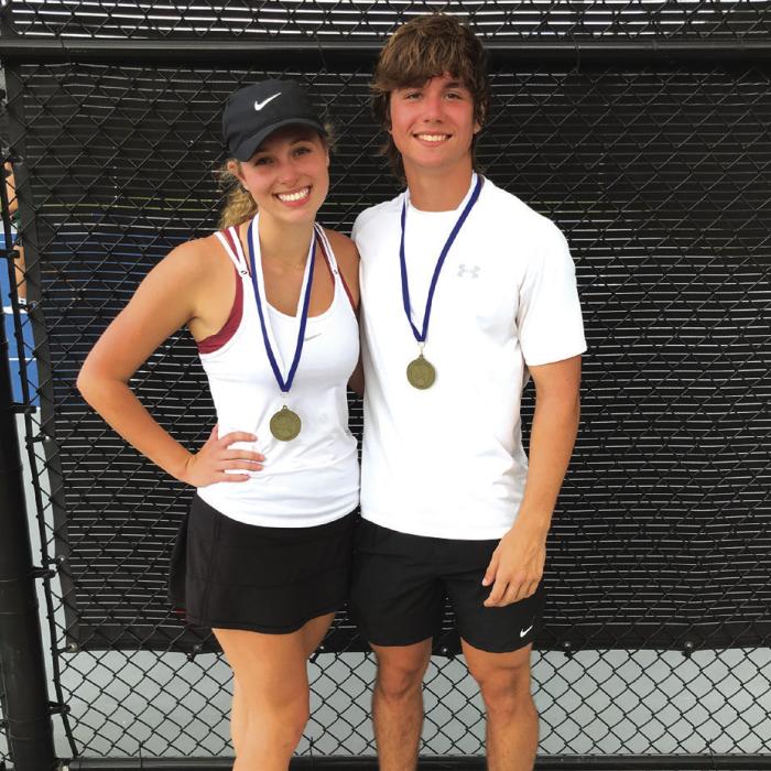 LG Tennis Medals in Navasota