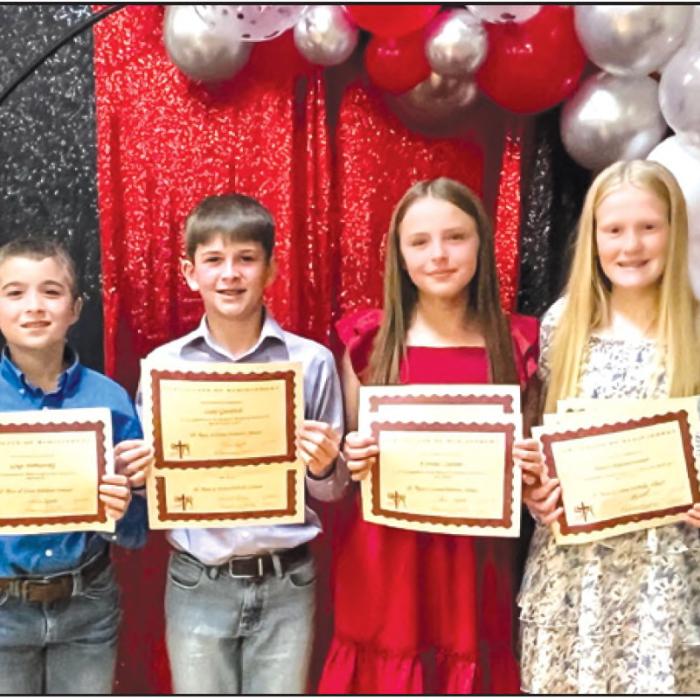 St. Rose Catholic School End of Year Awards Presented