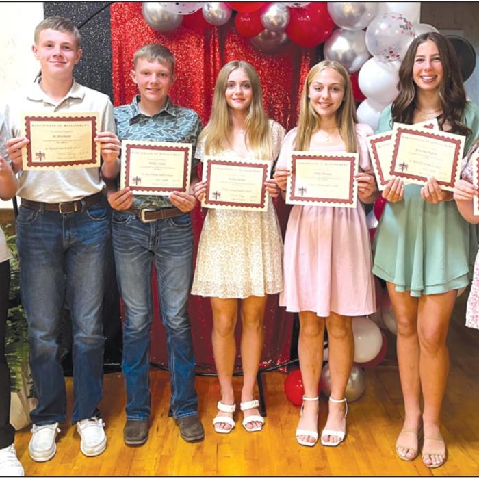 St. Rose Catholic School End of Year Awards Presented
