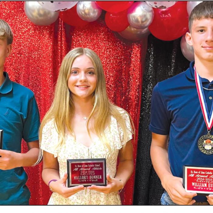 St. Rose Catholic School End of Year Awards Presented