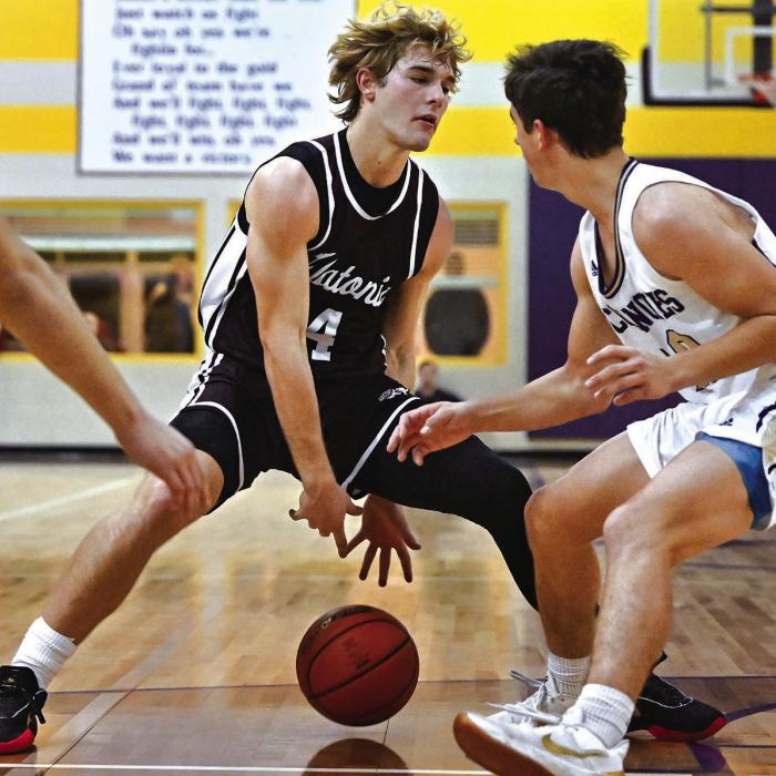Flatonia’s Holden Kloesel last week against Shiner. Photo by Stephanie Steinhauser