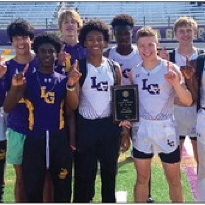 Leps Win Area Track Title; Busload Headed to Regionals