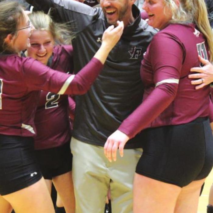 Fayetteville Coach Pulls Off the Volleyball/Baseball Title Double