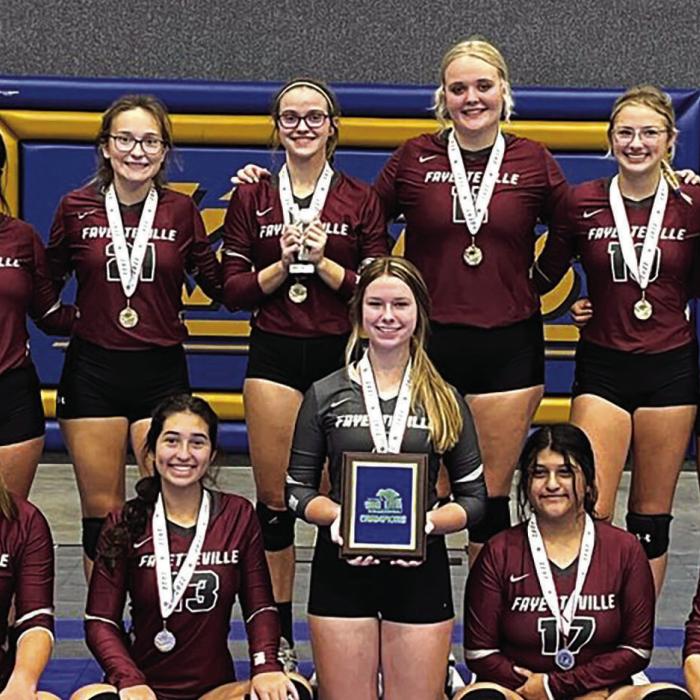 Fayetteville Wins Volleyball Tourney Title