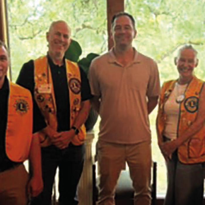 Lions Club Welcomes Record Editor