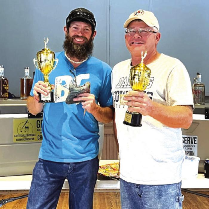 Fayetteville Baseball Alumni BBQ CookOff & Cornhole Winners