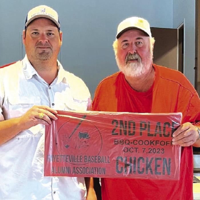 Fayetteville Baseball Alumni BBQ CookOff & Cornhole Winners