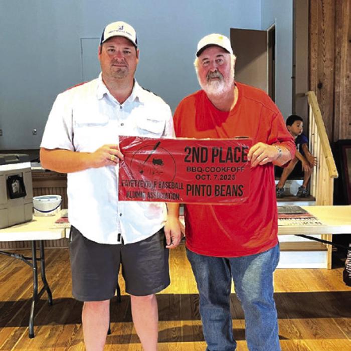 Fayetteville Baseball Alumni BBQ CookOff & Cornhole Winners