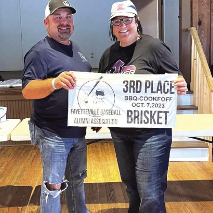 Fayetteville Baseball Alumni BBQ CookOff & Cornhole Winners