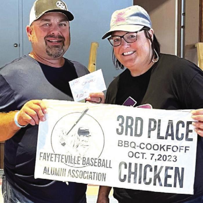 Fayetteville Baseball Alumni BBQ CookOff & Cornhole Winners