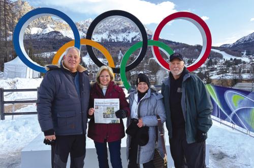 Record Goes to Winter Olympics in Italy