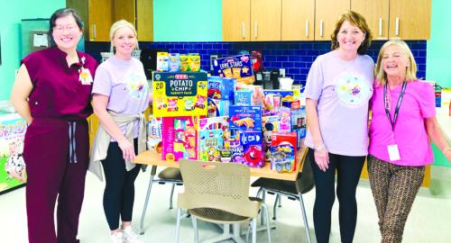 Presley’s Power was able to make a very generous donation of snacks, arts and crafts supplies and blankets to Dell Children’s Hospital. Many thanks to Round Top-Carmine FFA and Sacred Heart Catholic School. Pictured are Dell employees along with Marlana Wessels and Jackie Wessels.