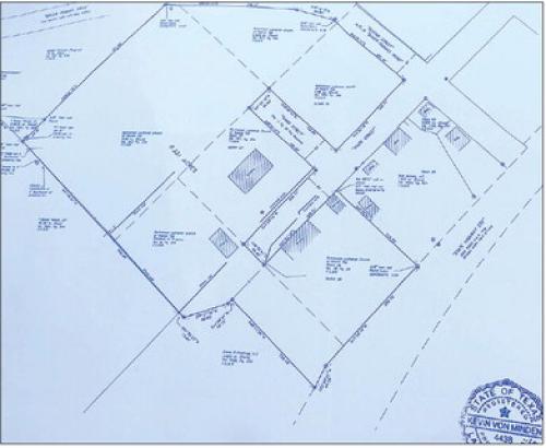 This survey record shows “Third Street” in Round Top, just one block long, located in the middle of the Bethlehem Lutheran Church grounds. The Round Top Town Council will discuss “establishing new public parking areas on White Street and 3rd Street” at their meeting this Thursday.
