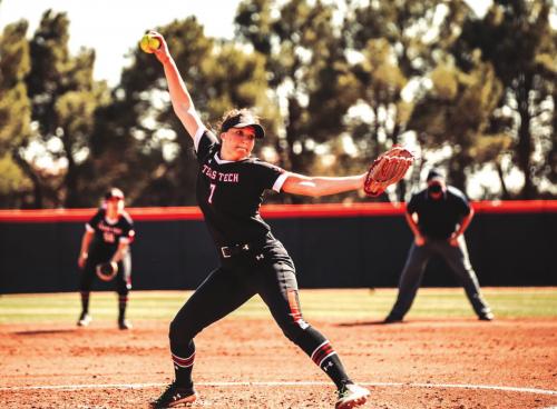 La Grange grad Missy Zoch has started her final year as a pitcher at Texas Tech very strong.