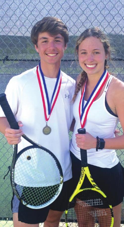 La Grange Grabs Titles At District Tennis Meet
