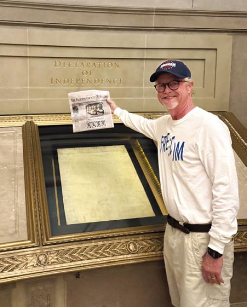 Record Visits Declaration of Independence