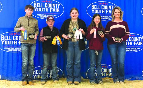High Point Junior Team: Kullen Kutac, Abraham McBride, Rheagan Karisch, Alexis Berckenhoff, and Coach Kaci Carrales