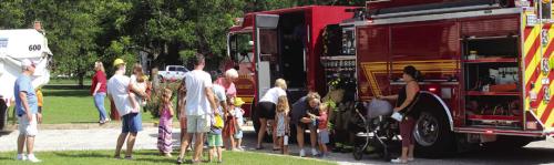 Summer Reading Program’s Touch-a-Truck Event Held