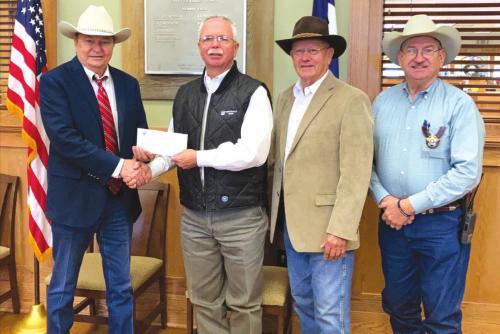 Crimestoppers Receives Donation