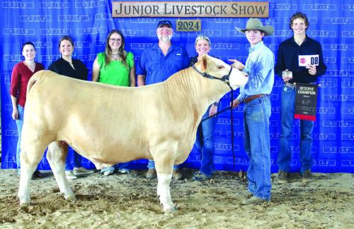 Fayette County Junior Livestock Show Reserve Champions