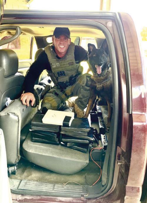 Fayette County Narcotics K-9  Unit Seizes 13 Kilos of Fentanyl