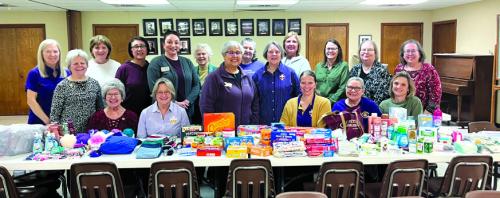 At the Feb. 23 monthly meeting of Court Annunciation No. 1962, Catholic Daughters of the Americas, a speaker and donation for the Family category under the CDA’s Circle of Love Program took place. Family Crisis Center representative, Gina Gralinski, spoke to members about when the Center began and what services it provides today. A monetary donation from the Court along with all the donations given by membership was presented to Gina Gralinski, pictured standing fifth from the left.