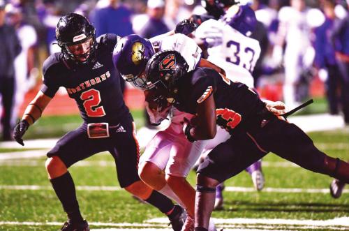 Shorthorns Football Playoff Run Ends at Hands of Defending Champ Shiner