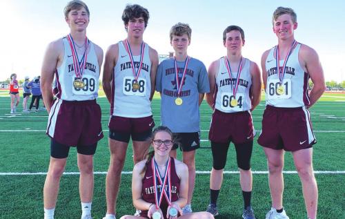 Fayetteville Boys Win Regional Team Track Title