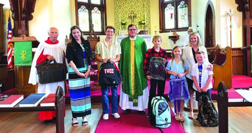 Blessing of the Backpacks
